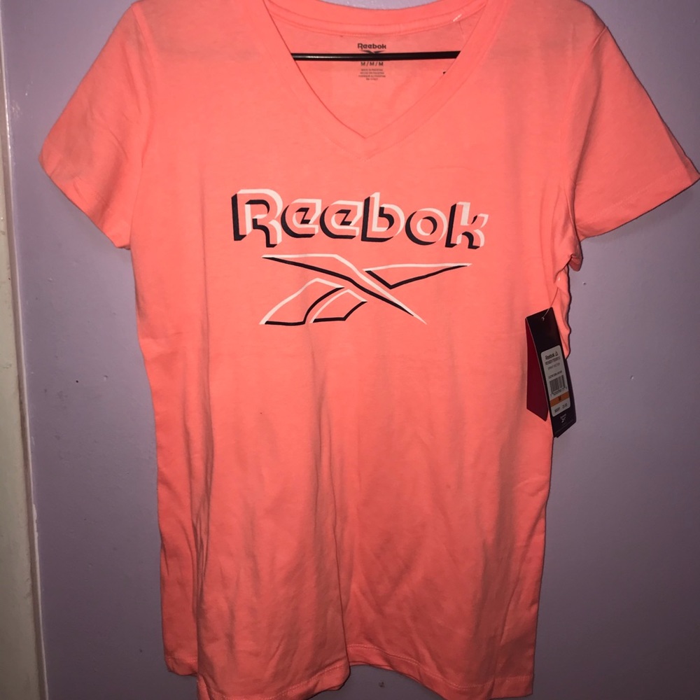 New Reebok pink shirt